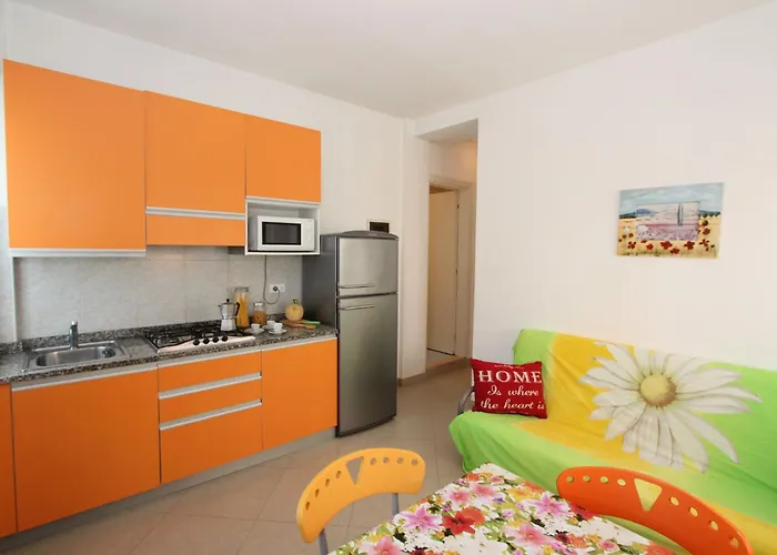 Colorful Flat Near The Sea *